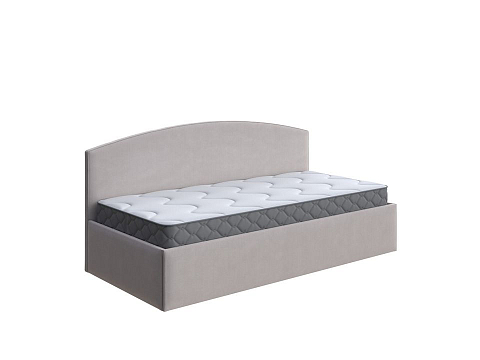 Кровать в стиле минимализм Hippo - Удобная детская кровать в мягкой обивке