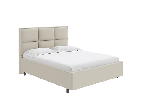 Кровать 140х190 Malina - Изящная кровать без встроенного основания из массива сосны с мягкими элементами.