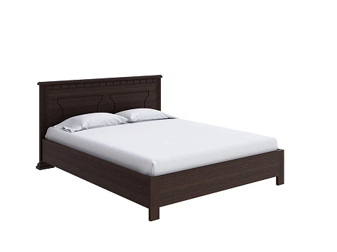 Кровать 140х190 Milena-М-тахта с подъемным механизмом - Кровать в классическом стиле из массива с подъемным механизмом.