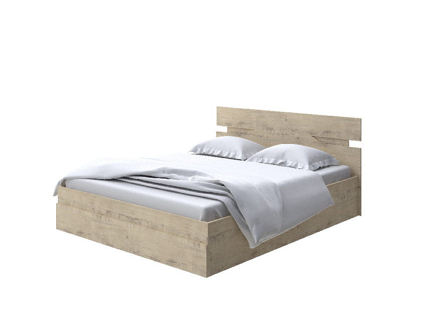 Кровать Milton с подъемным механизмом 90x200 ЛДСП Бунратти - Современная кровать с подъемным механизмом.