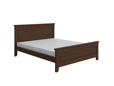Двуспальная кровать с матрасом Marselle - Классическая кровать из массива