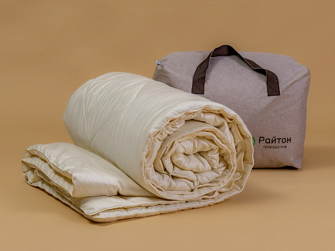 Одеяло легкое Cotton - Нежное одеяло с хлопковым волокном в наполнителе.