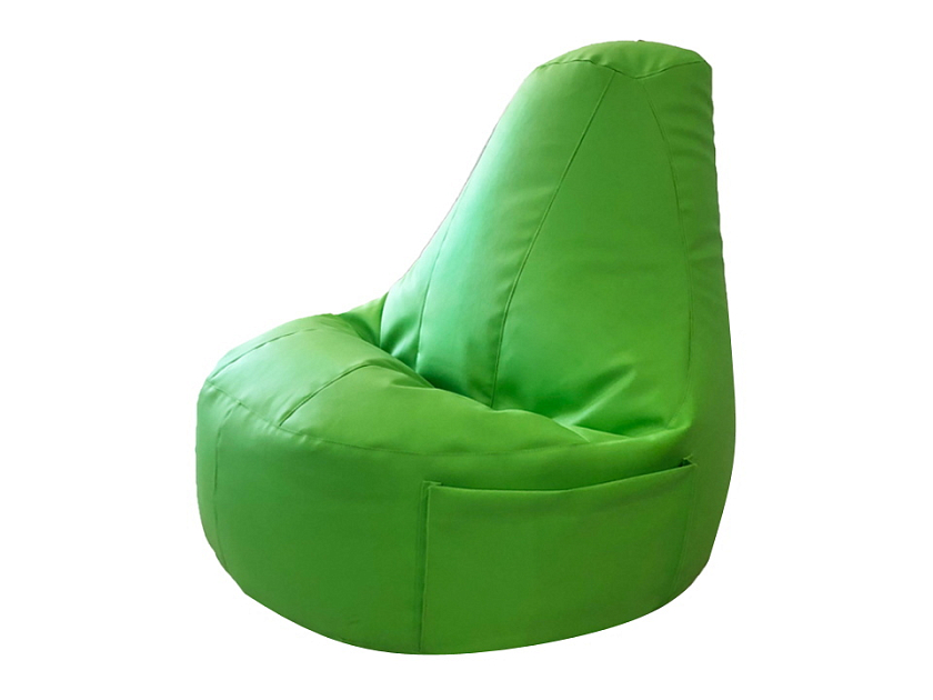 Кресло-мешок Form 90x90 Экокожа Зеленый - Кресло-мешок с оригинальным дизайном 