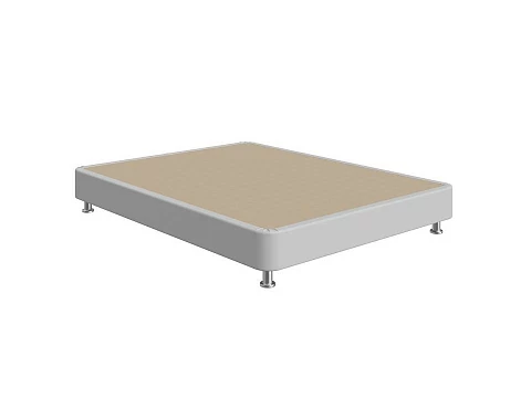 Белая двуспальная кровать BoxSpring Home - Кровать с простой усиленной конструкцией