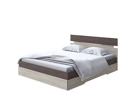 Двуспальная кровать Milton - Современная кровать с оригинальным изголовьем.