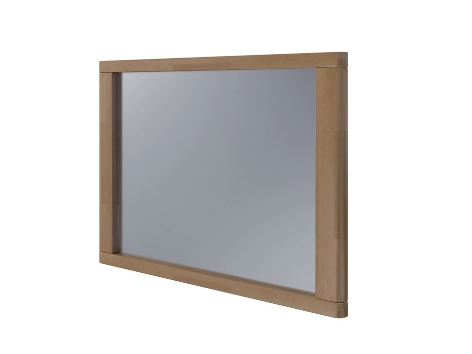 Зеркало навесное Droom 84x3 Массив (береза) Антик - Навесное зеркало с рамкой из массива дерева в стиле «Экоминимализм»