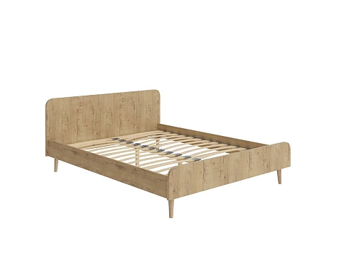 Кровать 90х200 Way - Компактная корпусная кровать на деревянных опорах